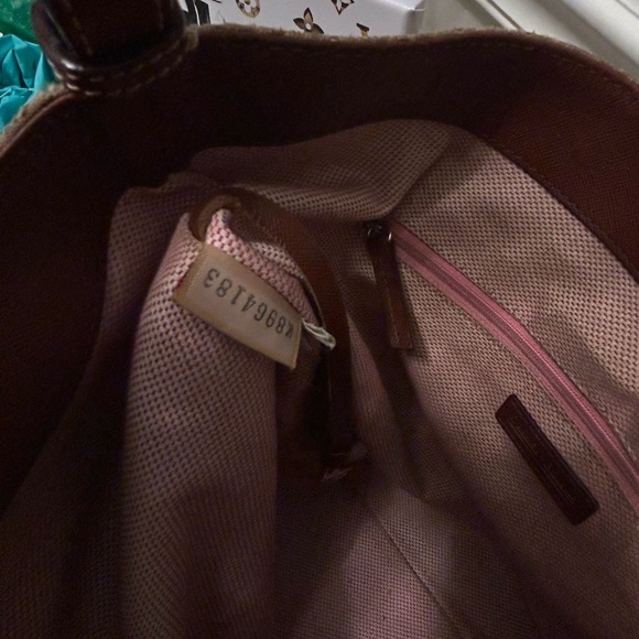 Dooney & Bourke Tan and Brown Shoulder Bag - Picture 13 of 14